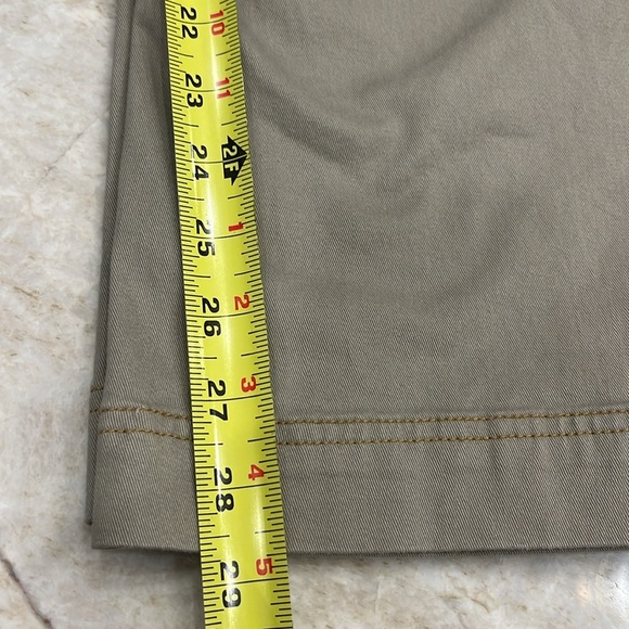 NEW ExOfficio Boot Cut Khaki Chino Pants Multi-Pocket Travel Style Size 8 - Picture 10 of 11